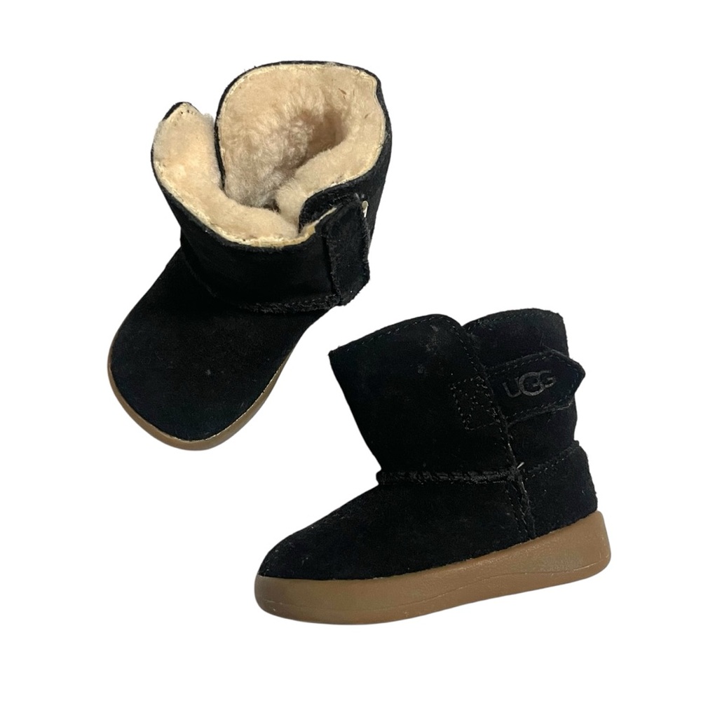 UGG Baby Black Boots Size 02/03